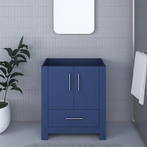 Boston 30 in. W x 20 in. D x 34 in. H Bath Vanity Cabinet without Top in Navy