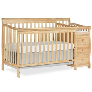 Brody Natural 5-in-1 Convertible Crib with Changer