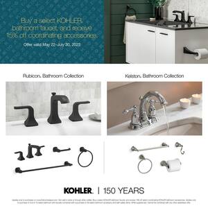 Rubicon 4 in. Centerset 2-Handle Bathroom Faucet in Polished Chrome