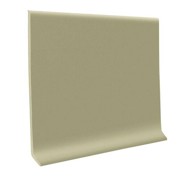 Unbranded 700 Series Moss 4 in. x 48 in. x 1/8 in. Thermoplastic Rubber Wall Cove Base (30-Pieces)
