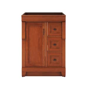 Naples 24 in. W x 21.63 in. D x 34 in. H Bath Vanity Cabinet without Top in Warm Cinnamon
