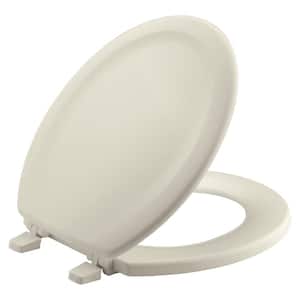 Stonewood Round Closed Front Toilet Seat in Almond