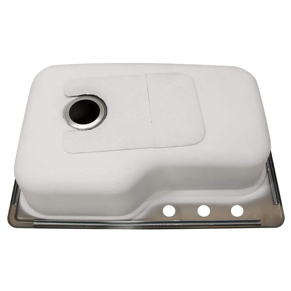 Stainless Steel Single Bowl 33x22x8 Inch Kitchen Sink