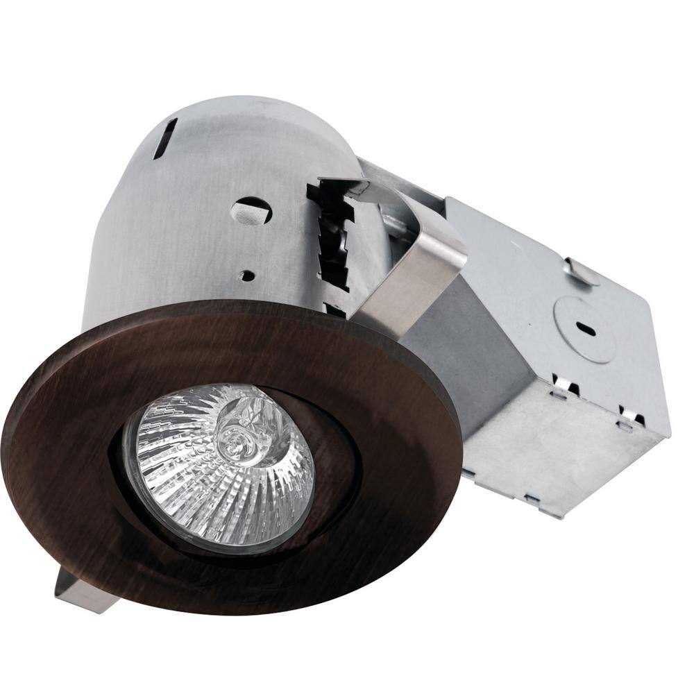 Mini White Recessed Eyeball Swivel LED Lights 1 unit Globe Electric 3.25 in 