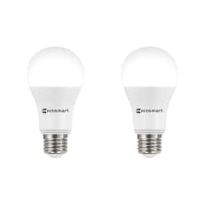100-Watt Equivalent A19 Dimmable Energy Star LED Light Bulb Bright White (2-Pack)