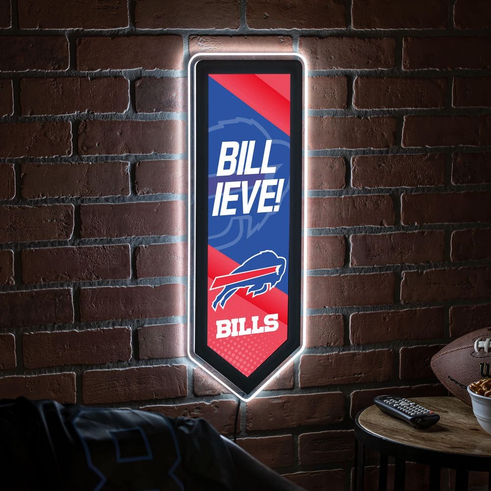 Buffalo Bills 24'' Wood Pennant