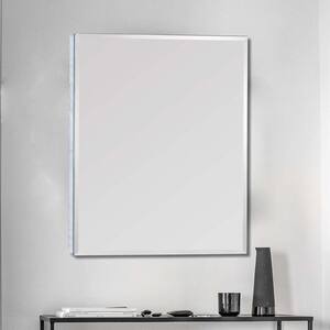 20 in. W x 26 in. H Rectangle Silver Single-Door Recessed/Surface Mount Medicine Cabinet with Mirror
