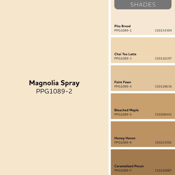 Glidden Premium 5 gal. PPG1089-2 Magnolia Spray Flat Interior
