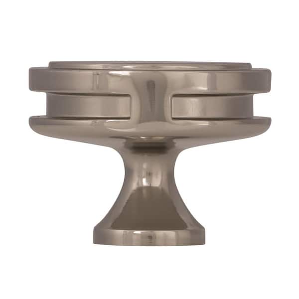 Oberon 1-3/4 in. (44mm) Modern Polished Nickel Round Cabinet Knob