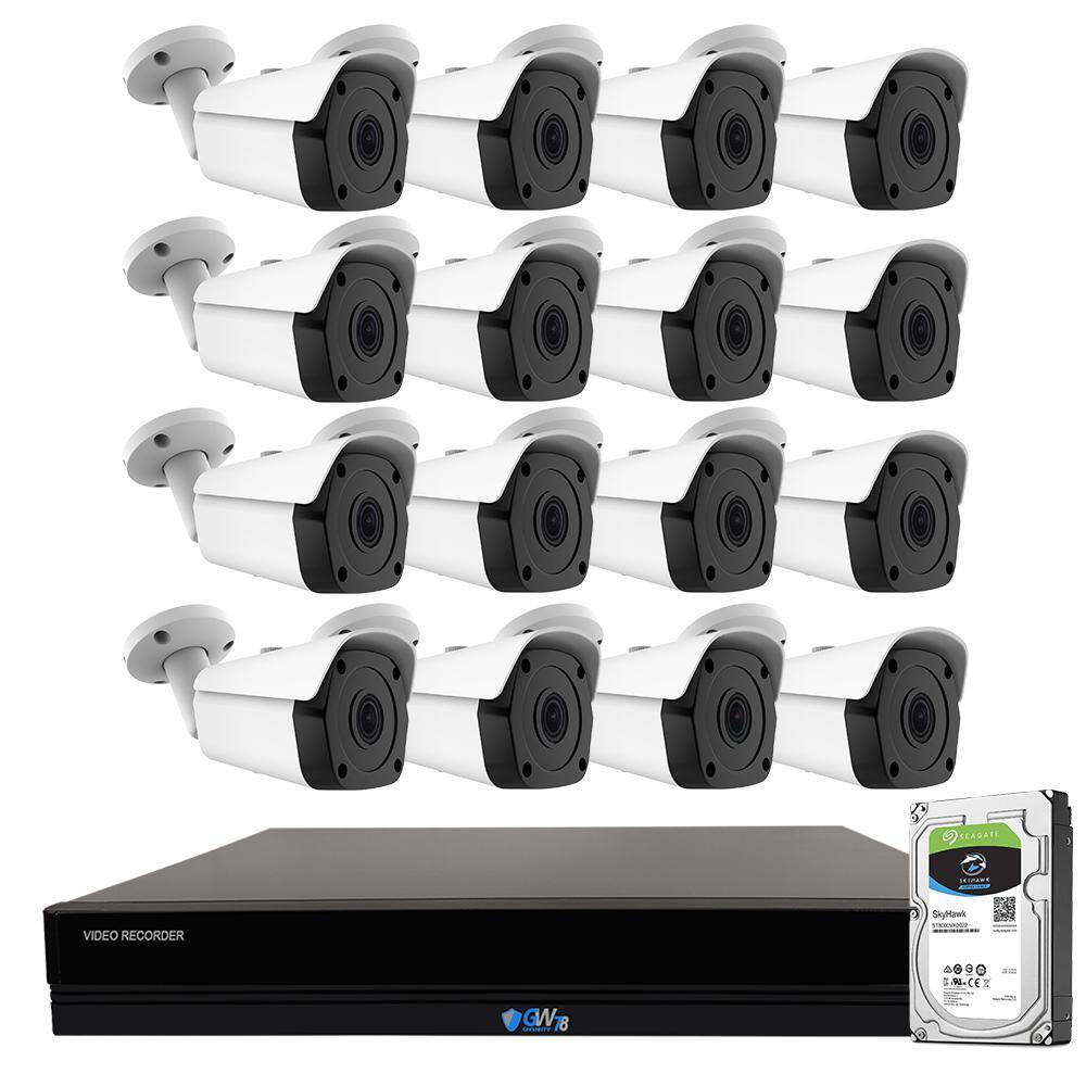 16/4/8CH CCTV DVR Recorder Home Outdoor Night Vision Security Camera System Kit 