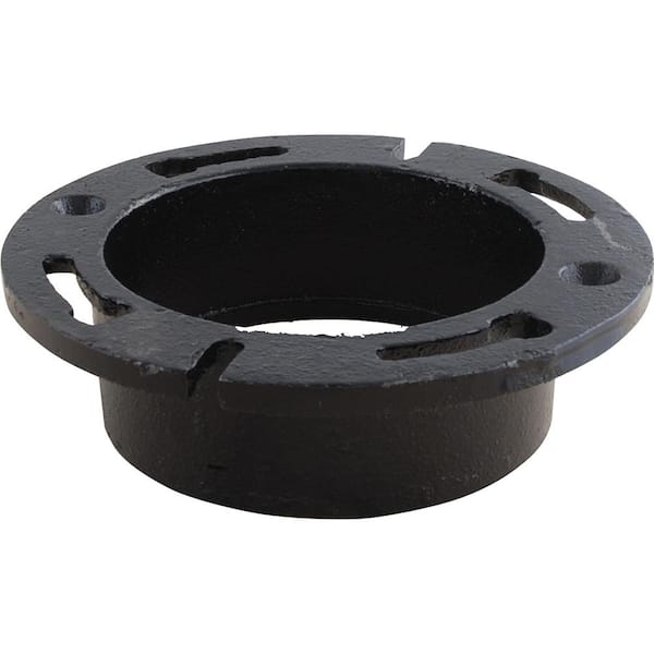 Unbranded 4 in. x 2 in. Cast Iron Closet Collar