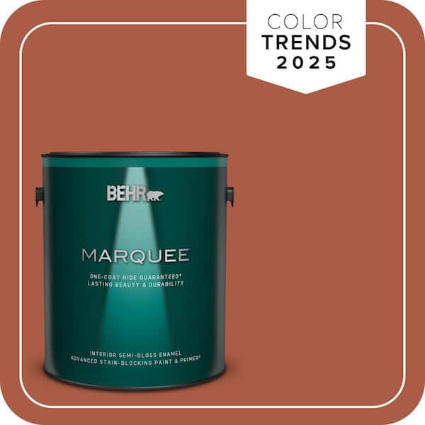 BEHR MARQUEE 1 gal. #M190-7 Colorful Leaves Semi-Gloss Enamel Interior Paint & Primer