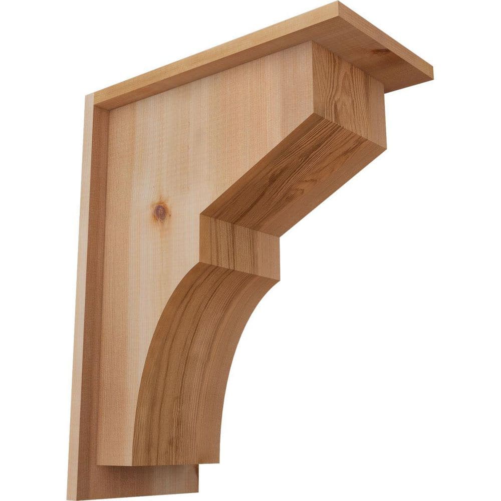 7-1/2 in. x 14 in. x 18 in. Monterey Smooth Western Red Cedar Corbel with Backplate price history on PriceWatchPro