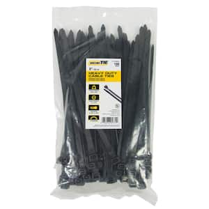 UV Black US Cable Ties HD18B50 18-Inch Heavy Duty Cable Ties 50-Pack 