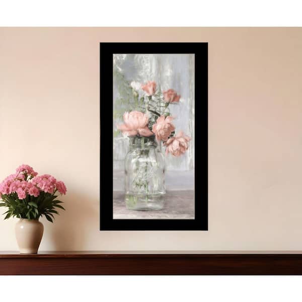 1 Piece Framed Graphic Print Plants and Flowers 20.00 in. x 11.00 in.