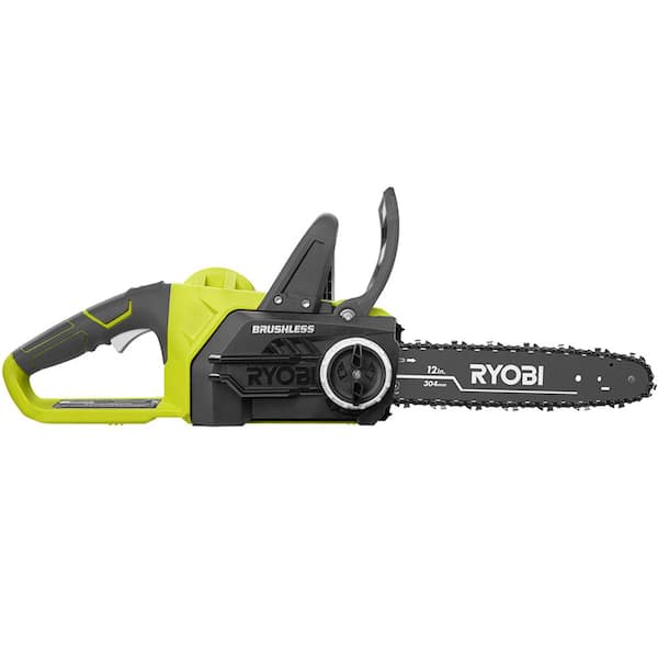 W/ Battery Charger 18 Volt Pruner Kit Details about   Ryobi Cordless Chainsaw Electric 12 in 