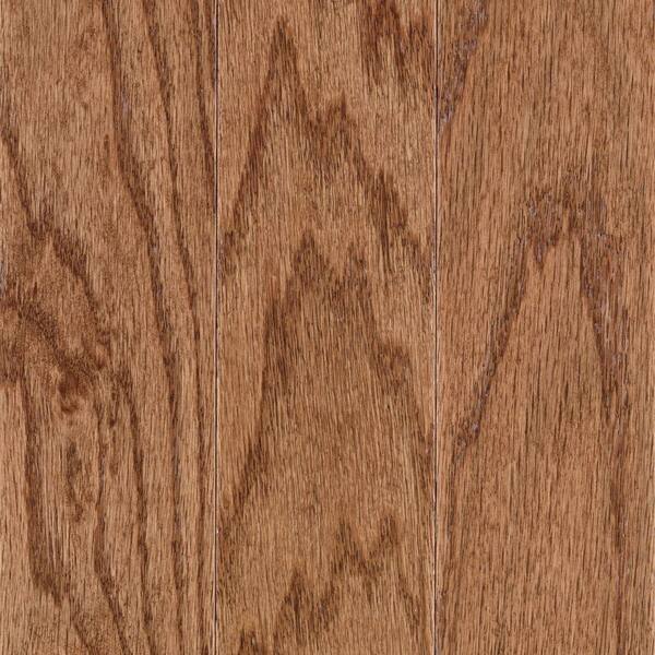 Unbranded Take Home Sample - Monument Antique Natural Oak Engineered Hardwood Flooring - 5 in. x 7 in.