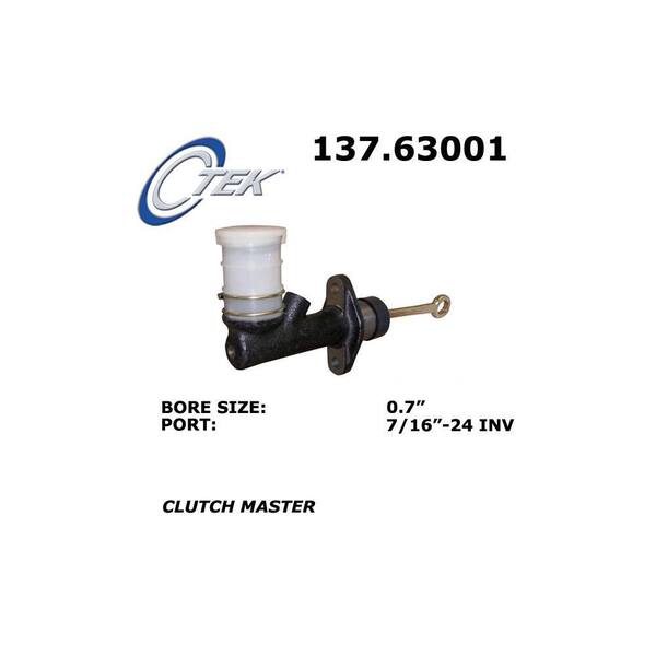 Centric Parts Clutch Master Cylinder 1987-1990 Jeep Wrangler    