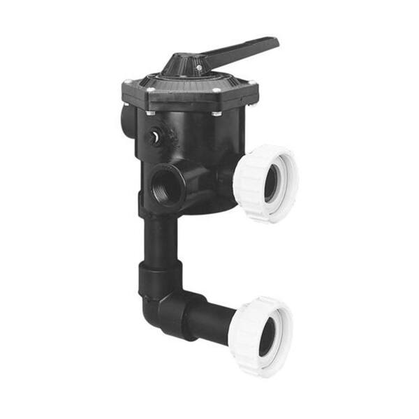 PENTAIR 1-1/2 in. Multiport Backwash Valve with Unions