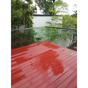 UltraShield Naturale Cortes 1 in. x 6 in. x 8 ft. Swedish Red Solid Composite Decking Board