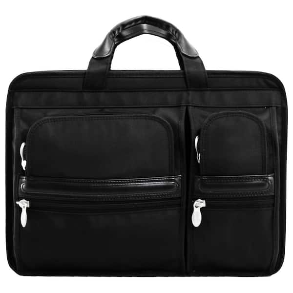 McKLEIN HUBBARD, Tech-Lite Ballistic Nylon, 15 in. Double Compartment Laptop Briefcase