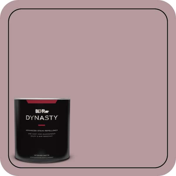 BEHR DYNASTY 1 qt. #PMD-71 Twilight Blush Matte Interior Stain-Blocking Paint and Primer