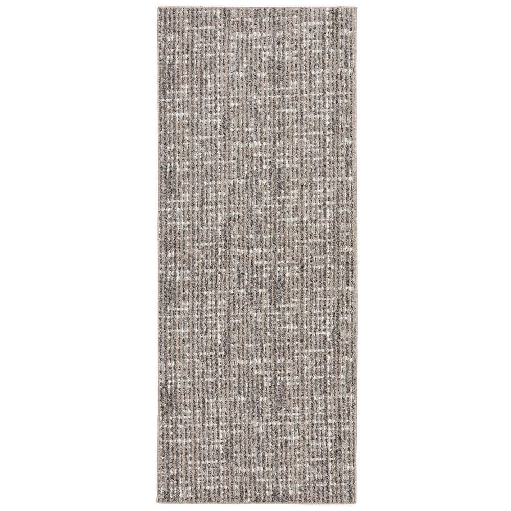 Motley Brown/Gray 2 ft. x 5 ft. Runner Rug