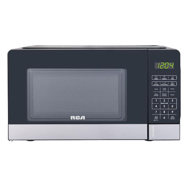 RCA 0.7 cu. ft. Countertop Microwave in Stainless Steel