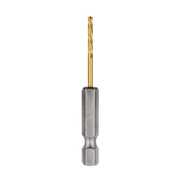 Milwaukee SHOCKWAVE 5/64 in. Titanium Drill Bit 48-89-4602 - The