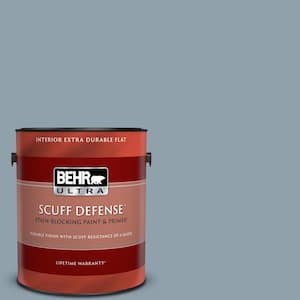 1 gal. #N480-4 French Colony Extra Durable Flat Interior Paint & Primer