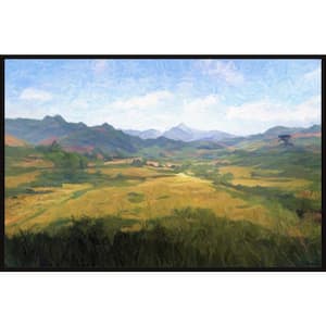"Just Keep Climbing" by Marmont Hill Floater Framed Canvas Nature Art Print 30 in. x 45 in.