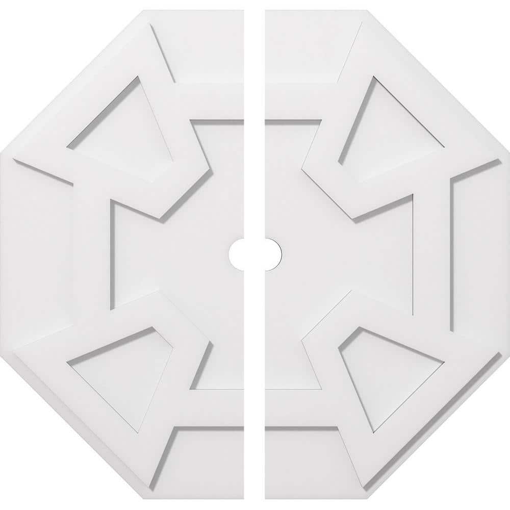 1 in. P X 10-1/2 in. C X 30 in. OD X 2 in. ID Logan Architectural Grade PVC Contemporary Ceiling Medallion, Two Piece price history on PriceWatchPro
