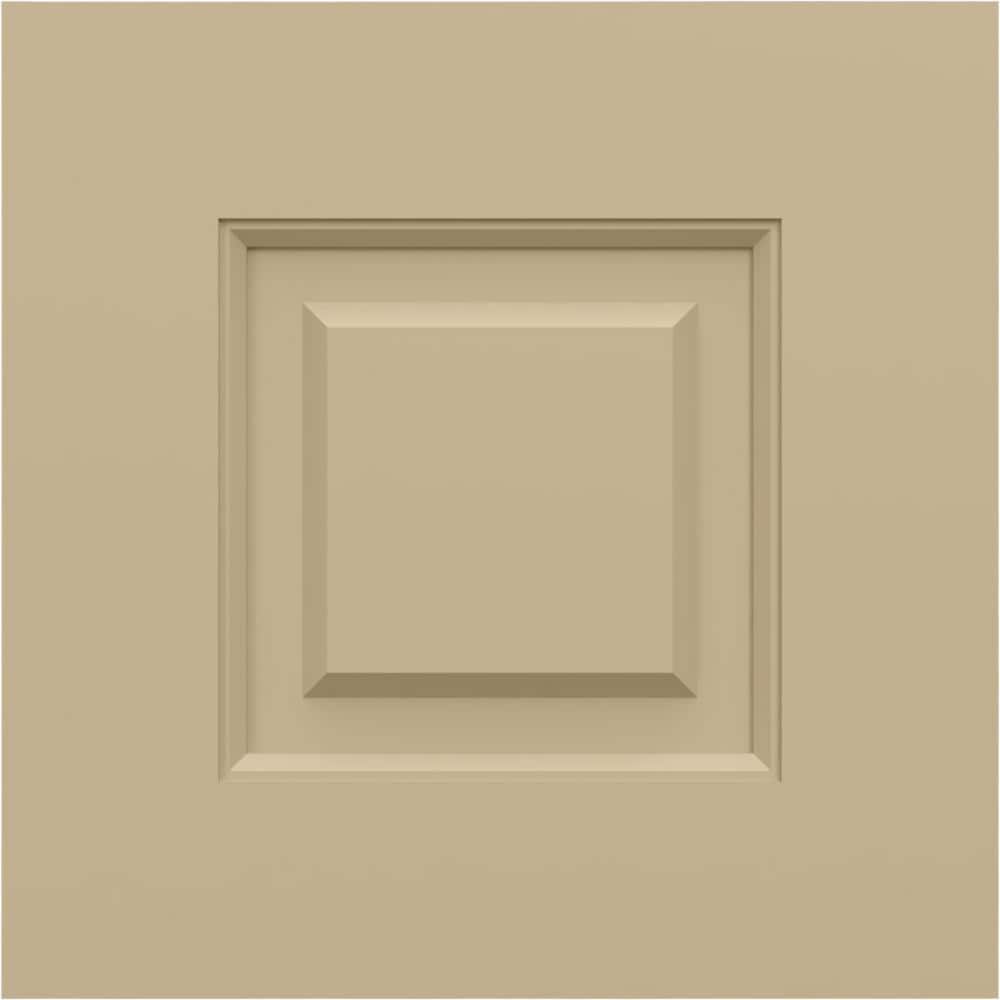 12 in. W x 12 in. H True Fit PVC Raised Panel Shutters Sample, Natural Twine price history on PriceWatchPro