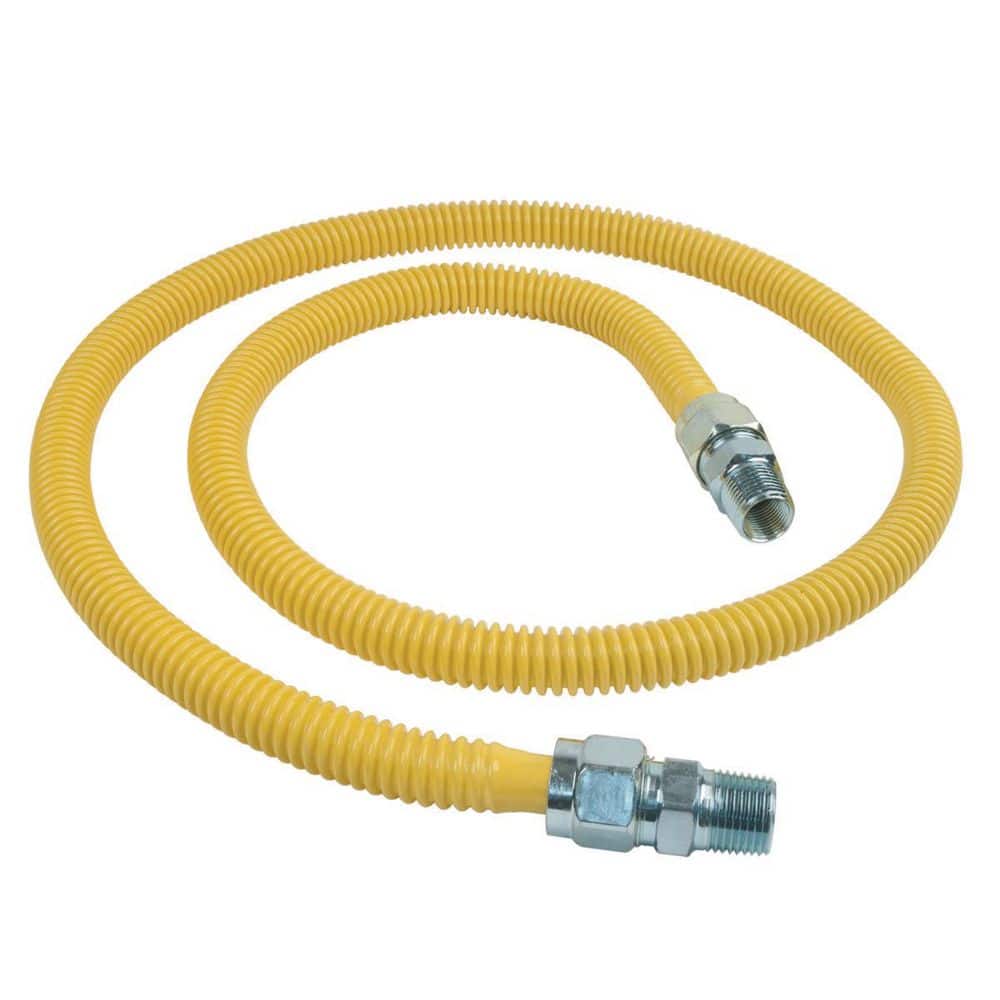ProCoat 1/2 in. MIP x 1/2 in. MIP Stainless Steel Gas Connector 5/8 in. O. D. price history on PriceWatchPro