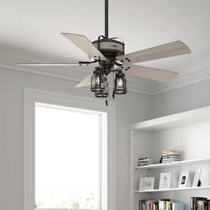 Oakland 52 in. Indoor Noble Bronze Ceiling Fan with Light Kit