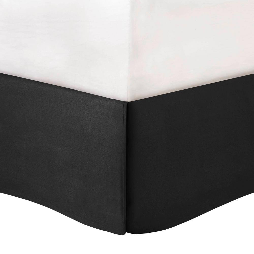 Twin Black and Teal Plaid Microfiber Bed in a Bag Set