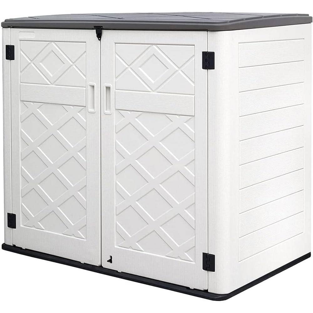 Decksplore Outdoor Storage Shed 358 Gal. 53.15 in.x 33. 07 in.x 46. 85 ...