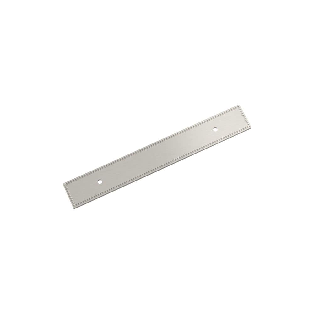 Thoreau 5-1/16 in. Center-to-Center Rectangle Satin Nickel Pull Cabinet Backplate price history on PriceWatchPro
