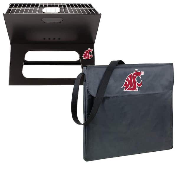 Picnic Time X-Grill Washington State Folding Portable Charcoal Grill