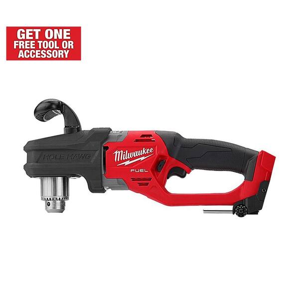 Milwaukee M18 FUEL GEN II 18V LithiumIon Brushless Cordless 1/2 in. Hole Hawg Right Angle Drill
