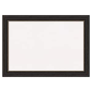 Accent Bronze White Corkboard 41 in. x 29 in. Bulletin Board Memo Board