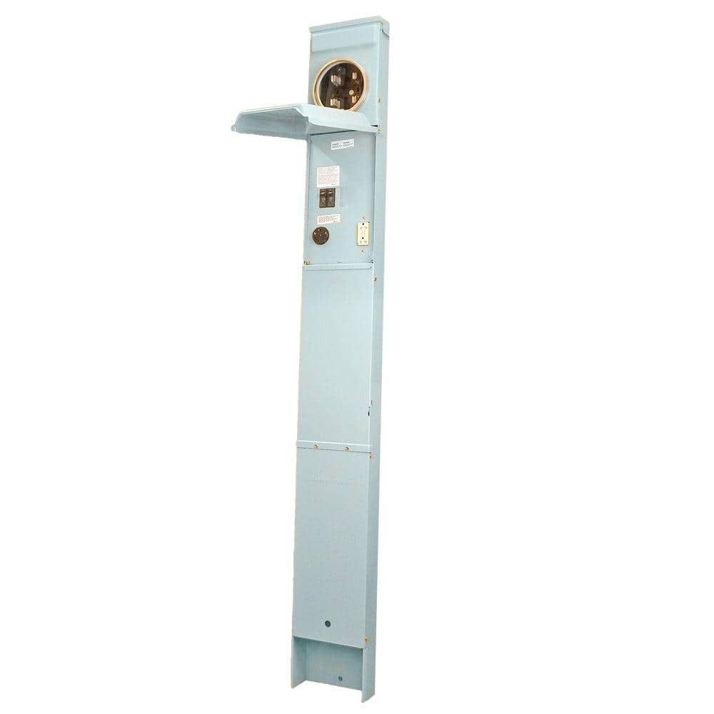 100A Metered RV Earth Burial Pedestal 2-Spaces with 30 Amp RV Receptacle and 20 Amp GFCI Receptacle (M041CP6010) price history on PriceWatchPro