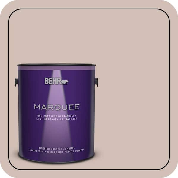 BEHR MARQUEE 1 gal. #ECC-28-1 Summer Bloom Eggshell Enamel Interior Paint & Primer