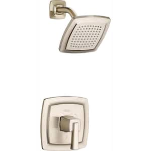 Townsend 1-Handle Shower Faucet Trim Kit for Flash Rough-in Valves in Brushed Nickel (Valve Not Included)