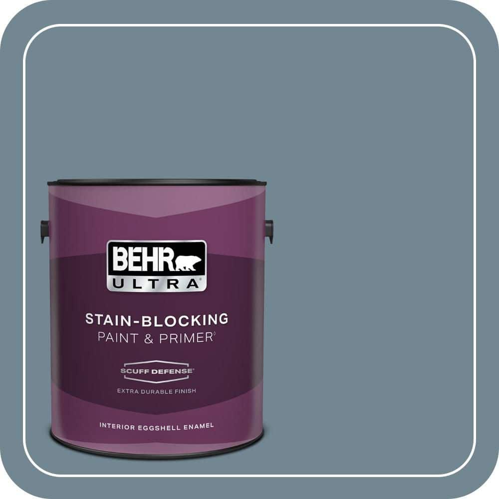 1 gal. Home Decorators Collection #HDC-AC-24 Lyric Blue Extra Durable Eggshell Enamel Interior Paint & Primer price history on PriceWatchPro