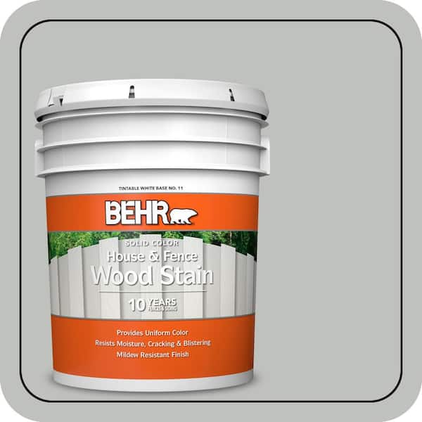 5 gal. #SC-365 Cape Cod Solid Color House and Fence Exterior Wood Stain