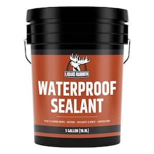 Liquid Rubber Waterproof Sealant, 640 oz. Original Black