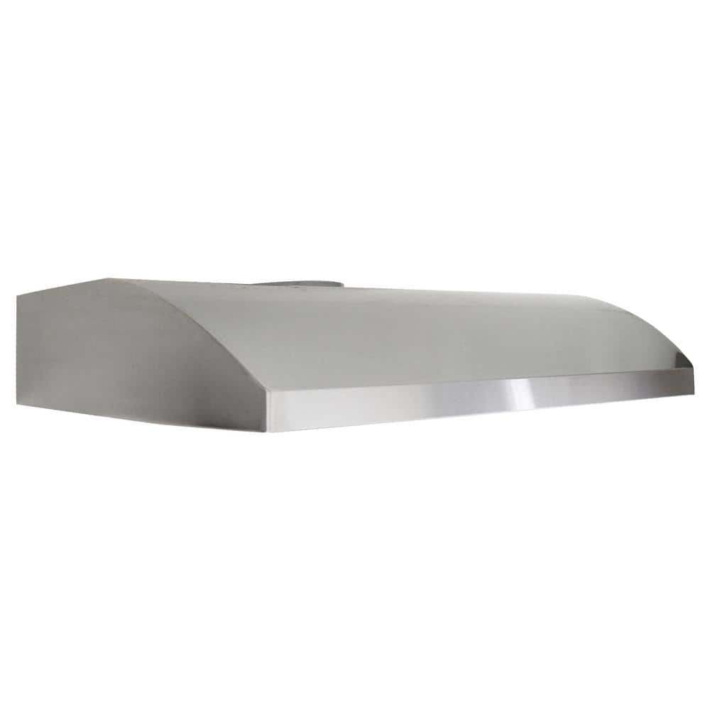 Kobe Range Hoods 30" Stainless Steel 680 CFM Ducted (Vented) Under Cabinet Range Hood with Baffle Filter