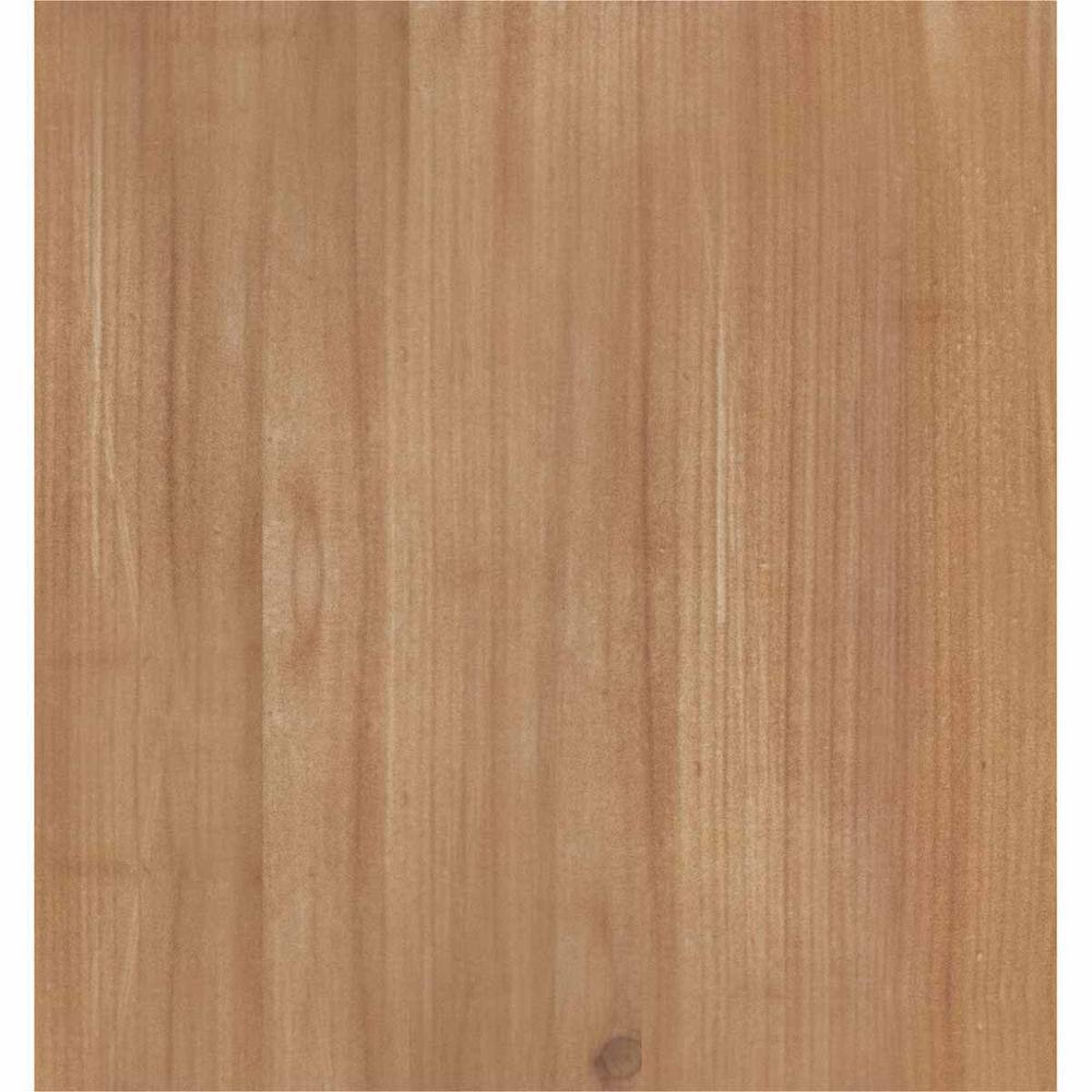 Western Red Cedar Smooth 8" x 7.5" Rustic Corbel with Backplate