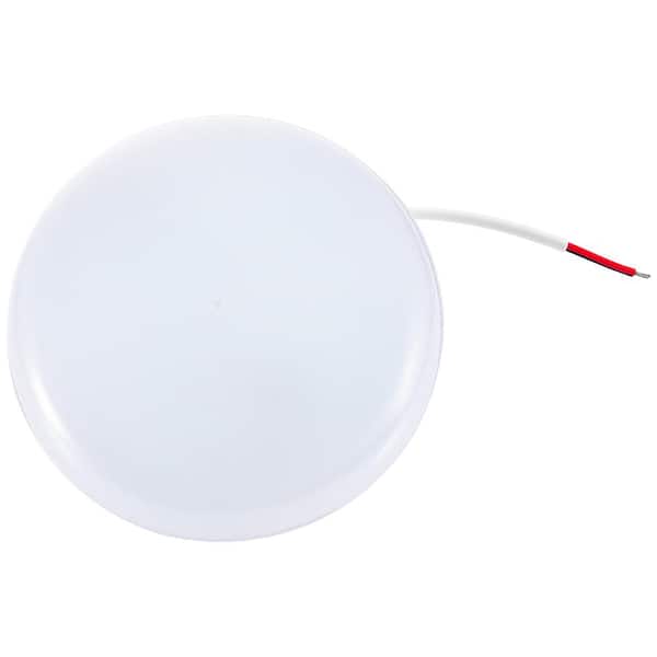 BOEKA ARCTURUS 4 in. Round LED Flush Mount Light Pantry Laundry Closet Light 810 Lumens 6000K Bright White